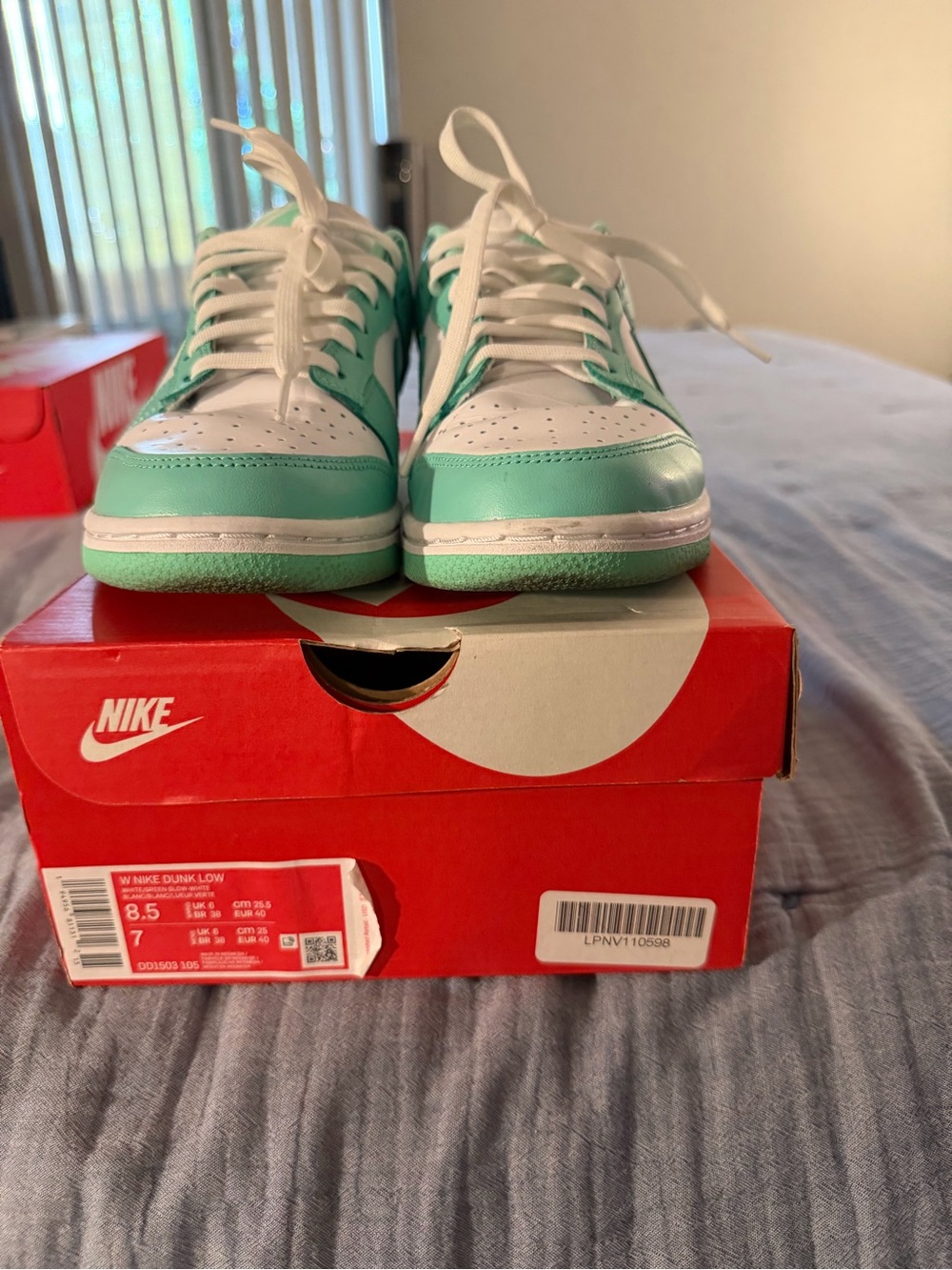 Nike Dunk Low - Green/White